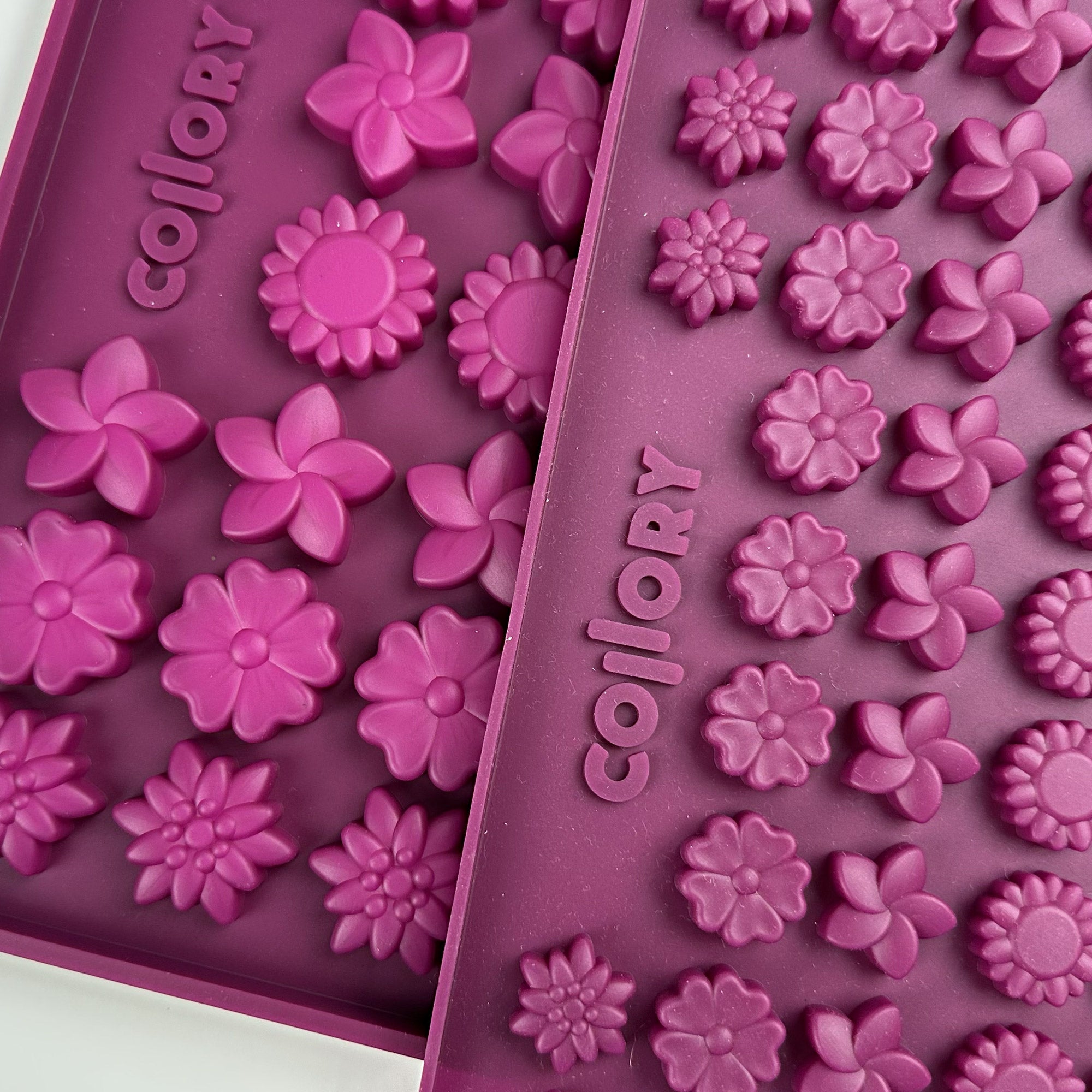 Collory Blumen Backmatte für Hundekekse | 7 Blumenmotive