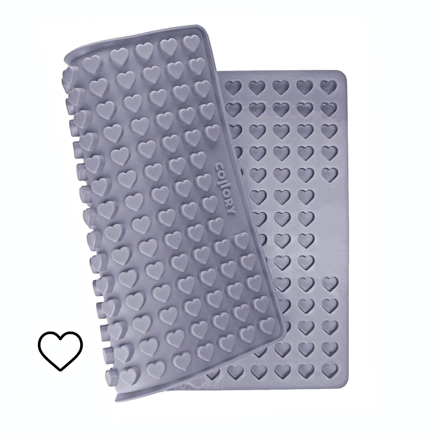 Collory Backmatten für Hundeleckerlis in Herzform