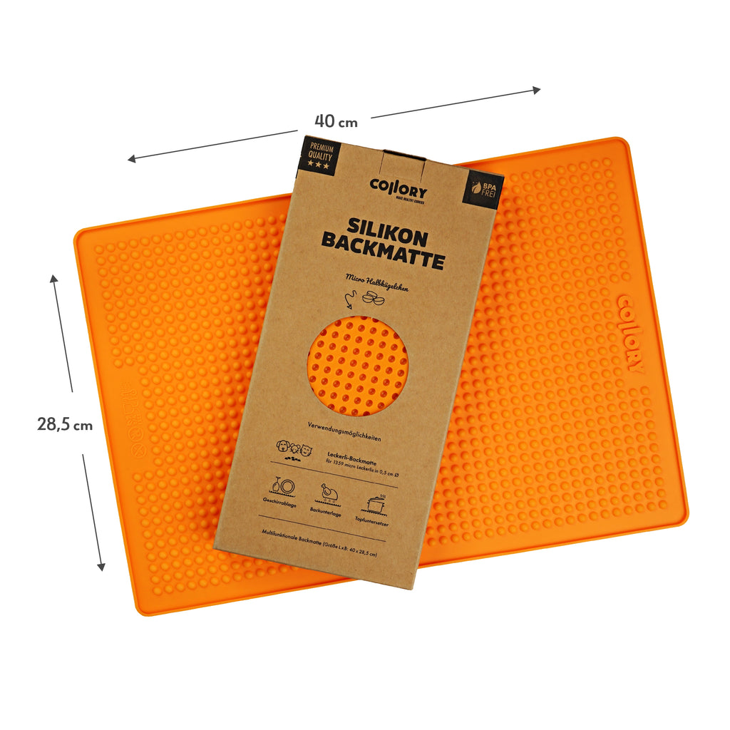 Collory Backmatten für Hundeleckerlis in Halbkugelform