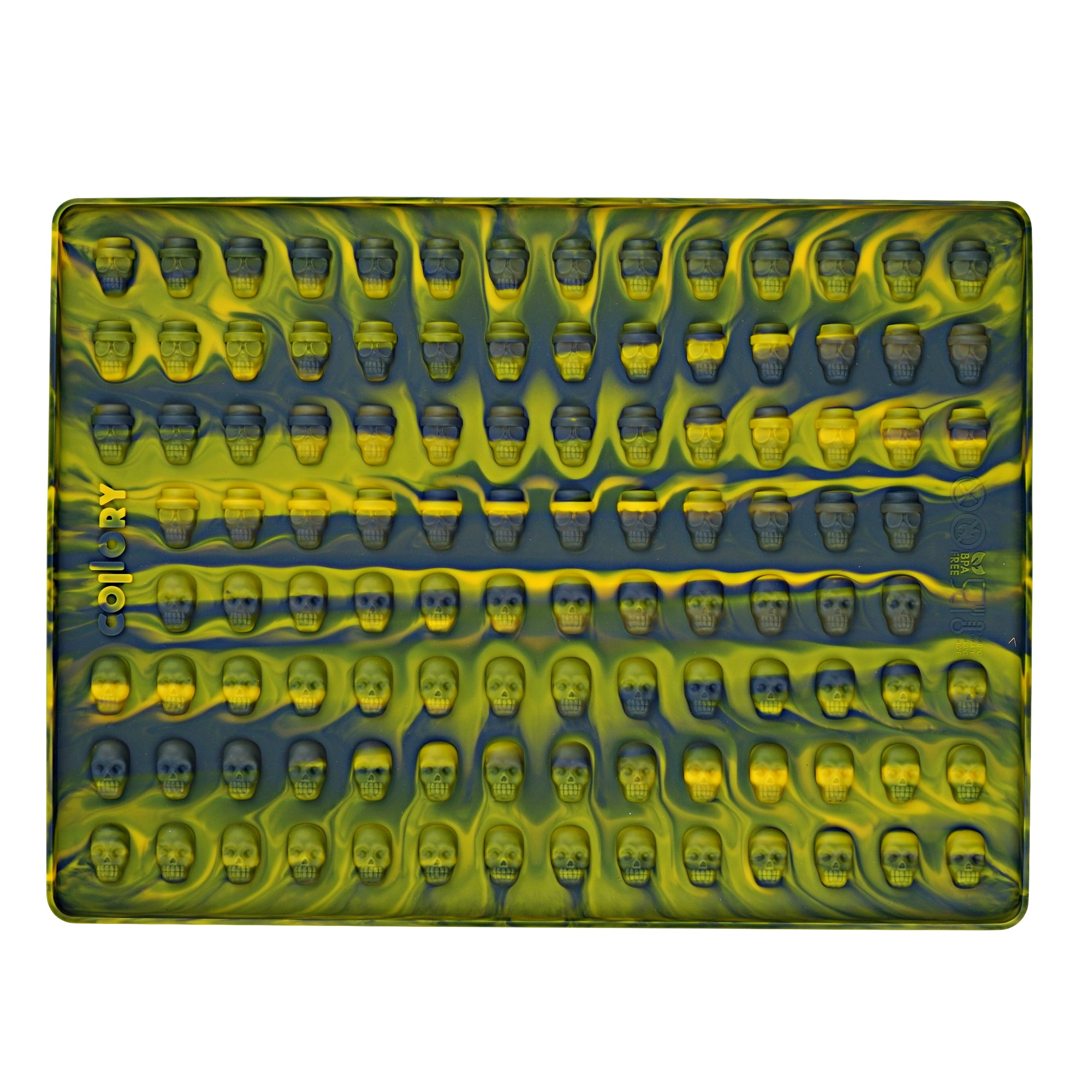 Collory Backmatte für Hundeleckerlis in Totenköpfeformen