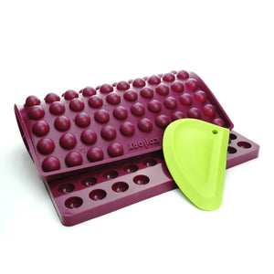 2 cm Halbkugel Backmatte  + Schaber (Set)