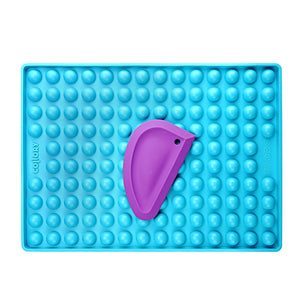 2 cm Halbkugel Backmatte  + Schaber (Set)