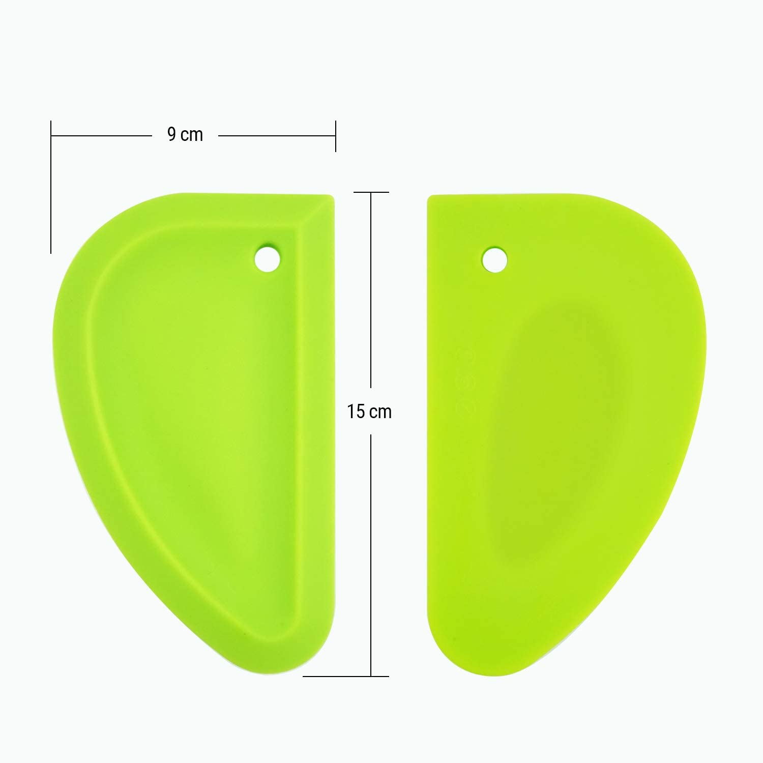 Collory Backmatten-Set für Hundeleckerlis in Halbkugelform inkl. Schaber