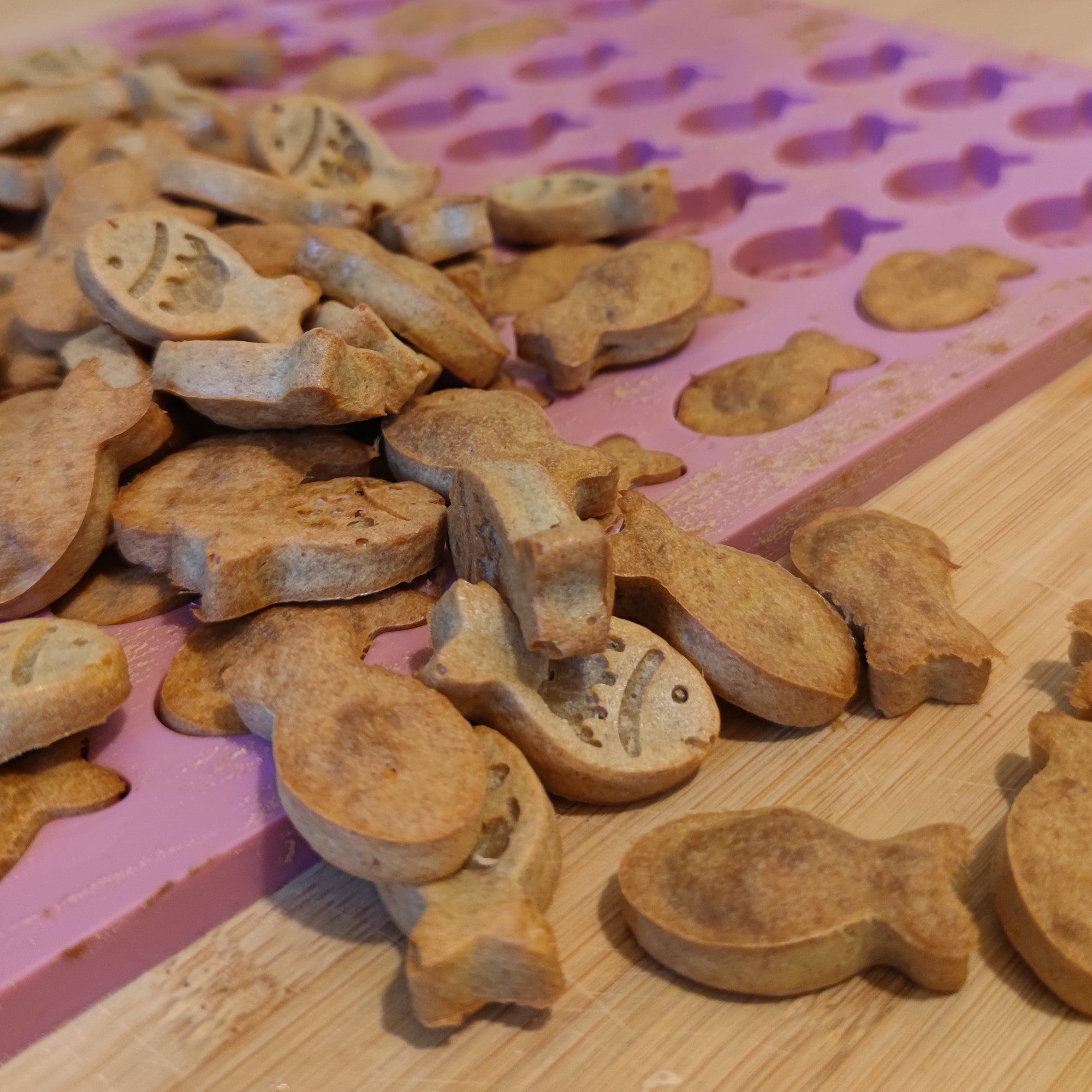 Collory Backmatten für Hundeleckerlis in Fischform