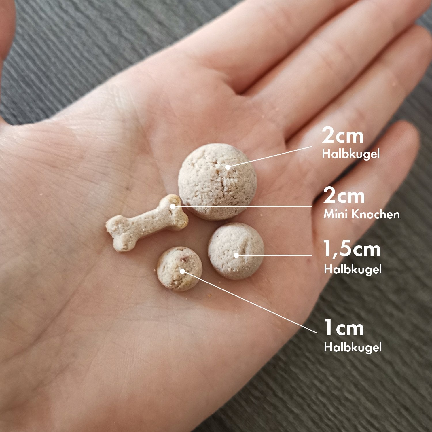 Collory Backmatten für Hundeleckerlis in Halbkugelform