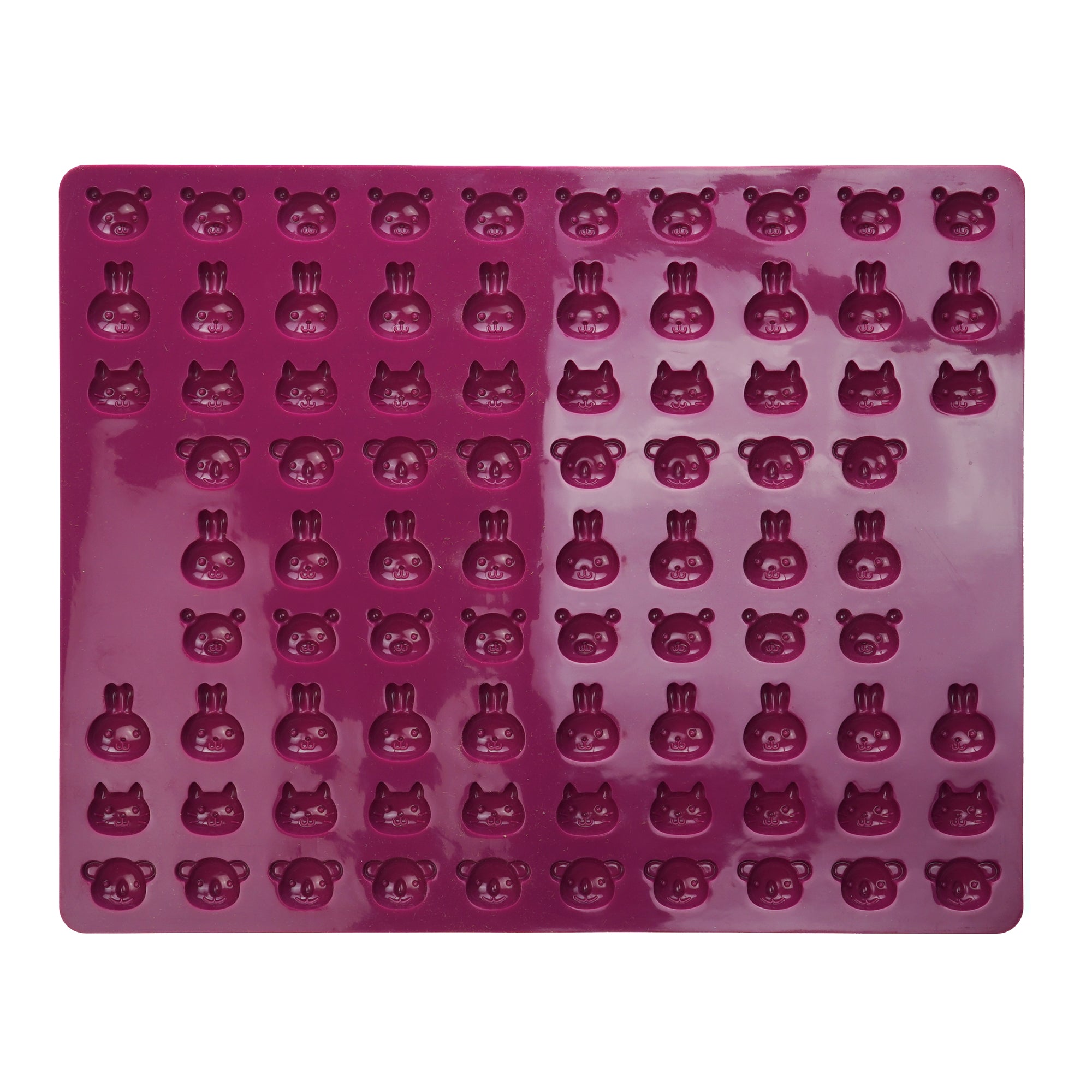 Collory Backmatten für Hundeleckerlis in Tierköpfe