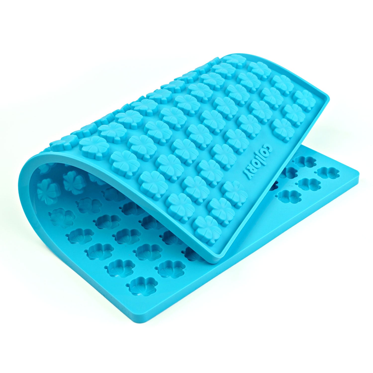 Collory Backmatten für Hundeleckerlis in Kleeblattform