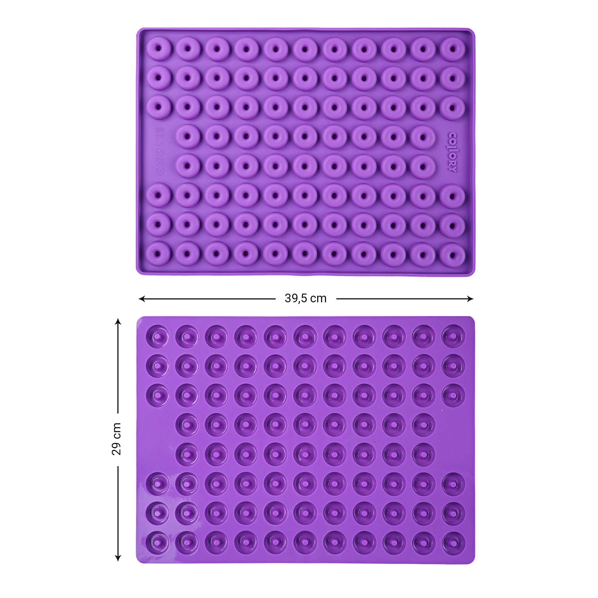 Collory Backmatten für Hundeleckerlis in Donatform