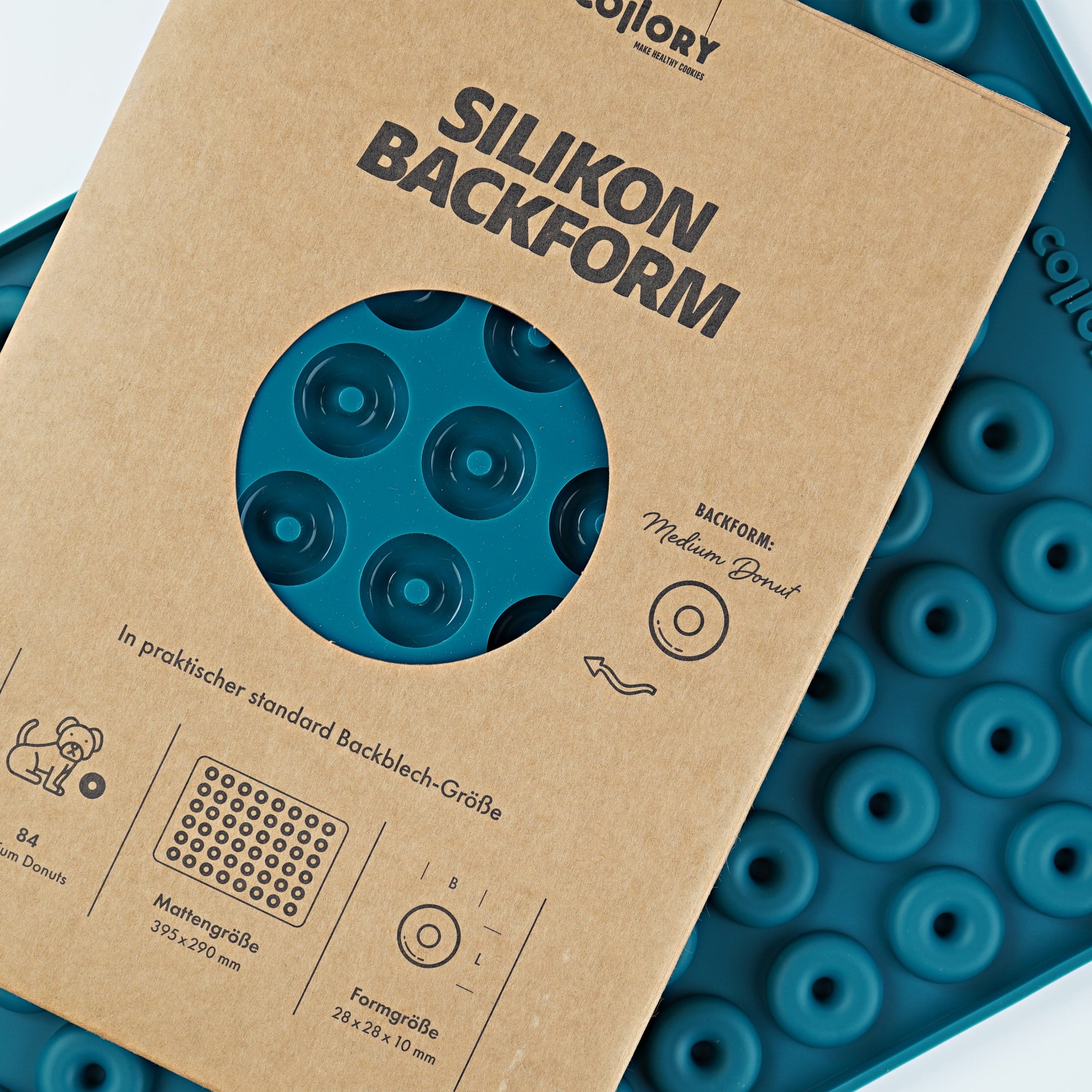 Collory Backmatten für Hundeleckerlis in Donatform