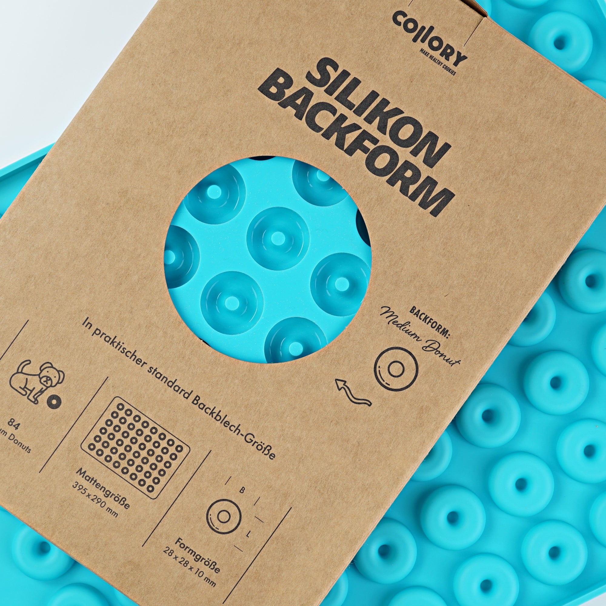 Collory Backmatten für Hundeleckerlis in Donatform