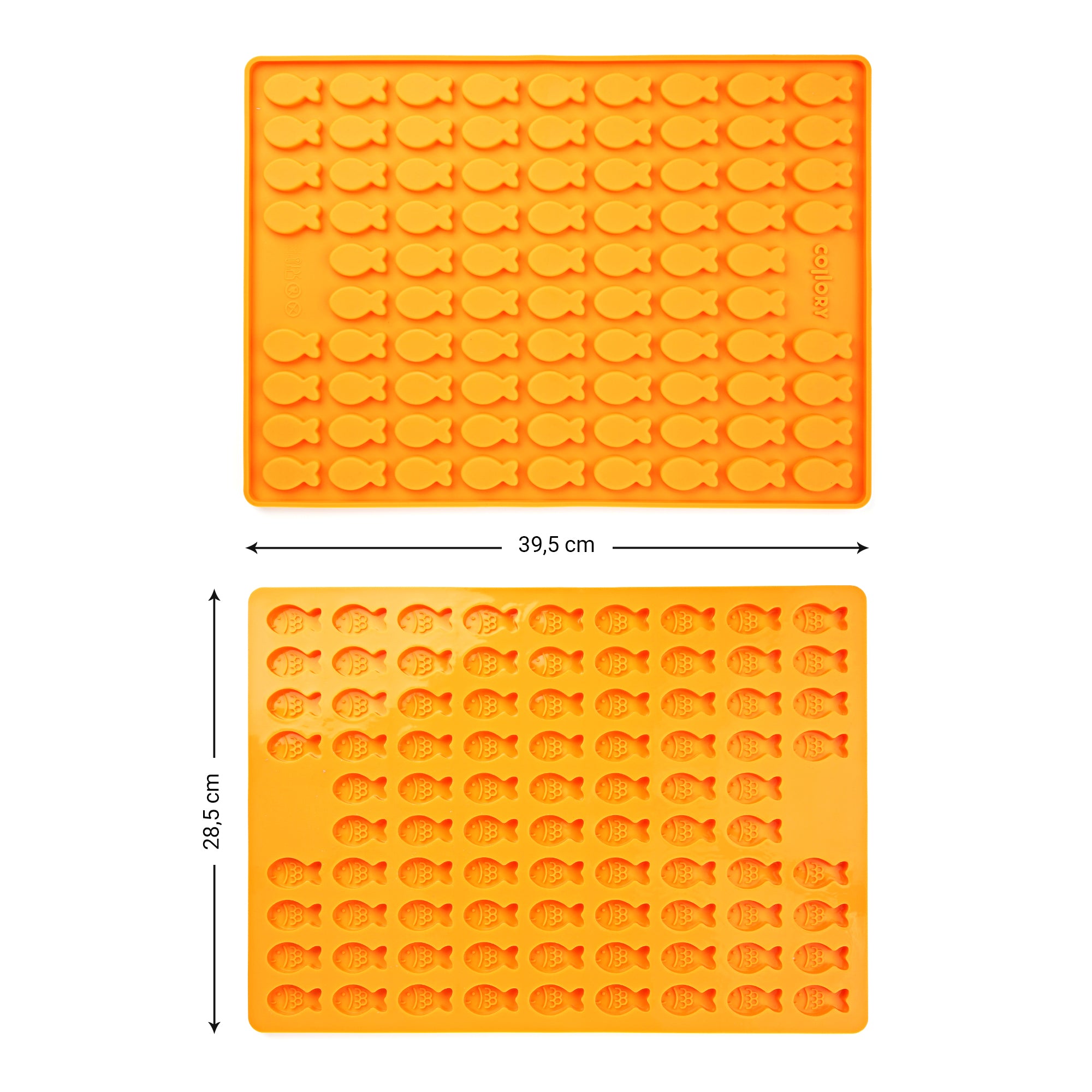 Collory Backmatten für Hundeleckerlis in Fischform
