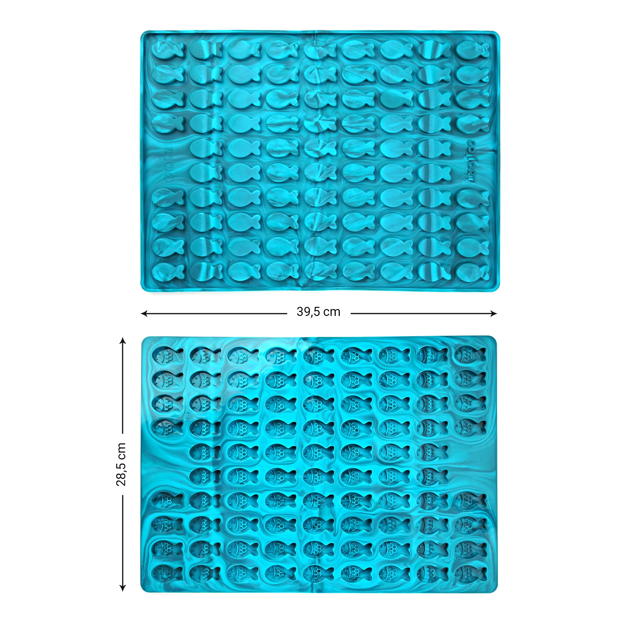 Collory Backmatten für Hundeleckerlis in Fischform