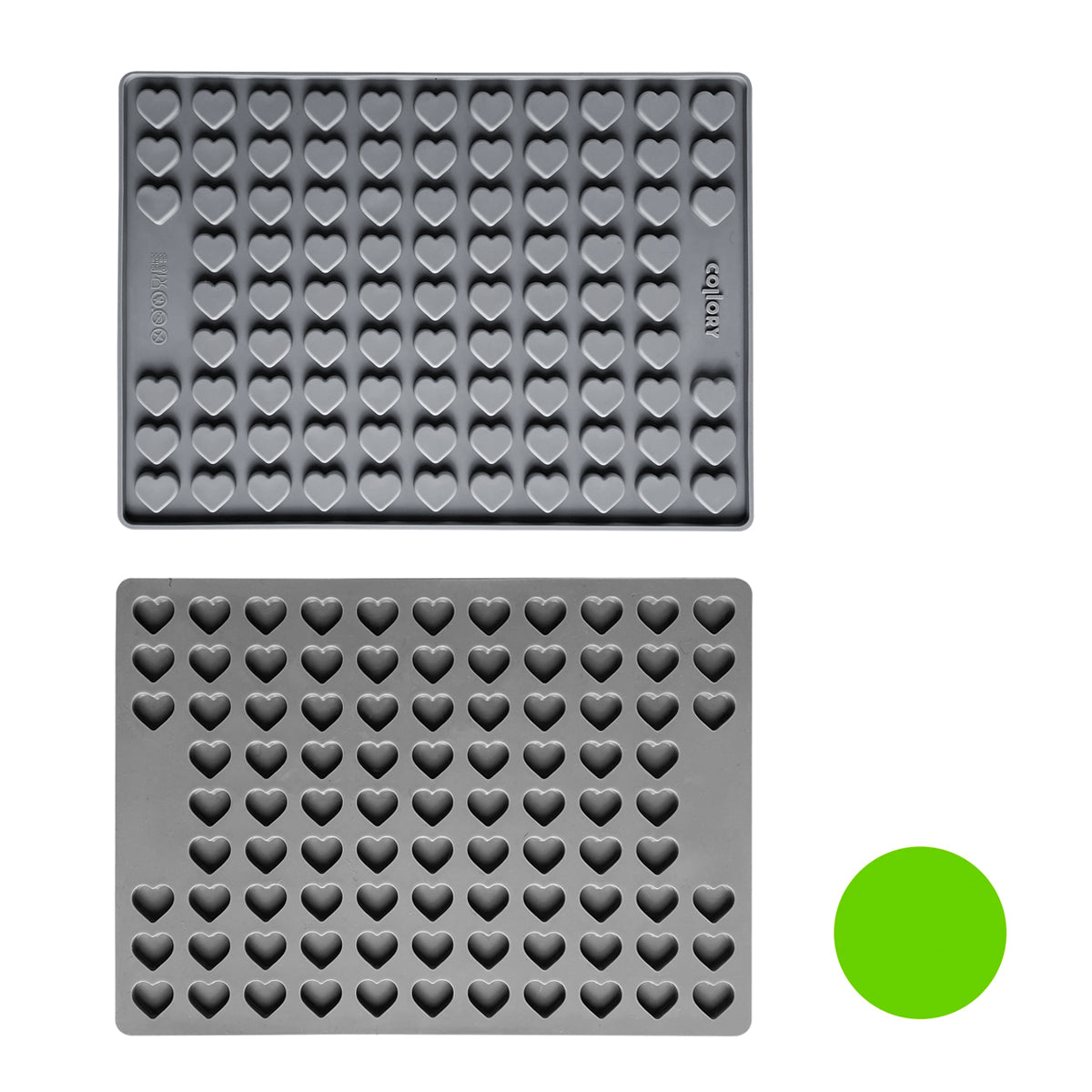 Collory Backmatten für Hundeleckerlis in Herzform