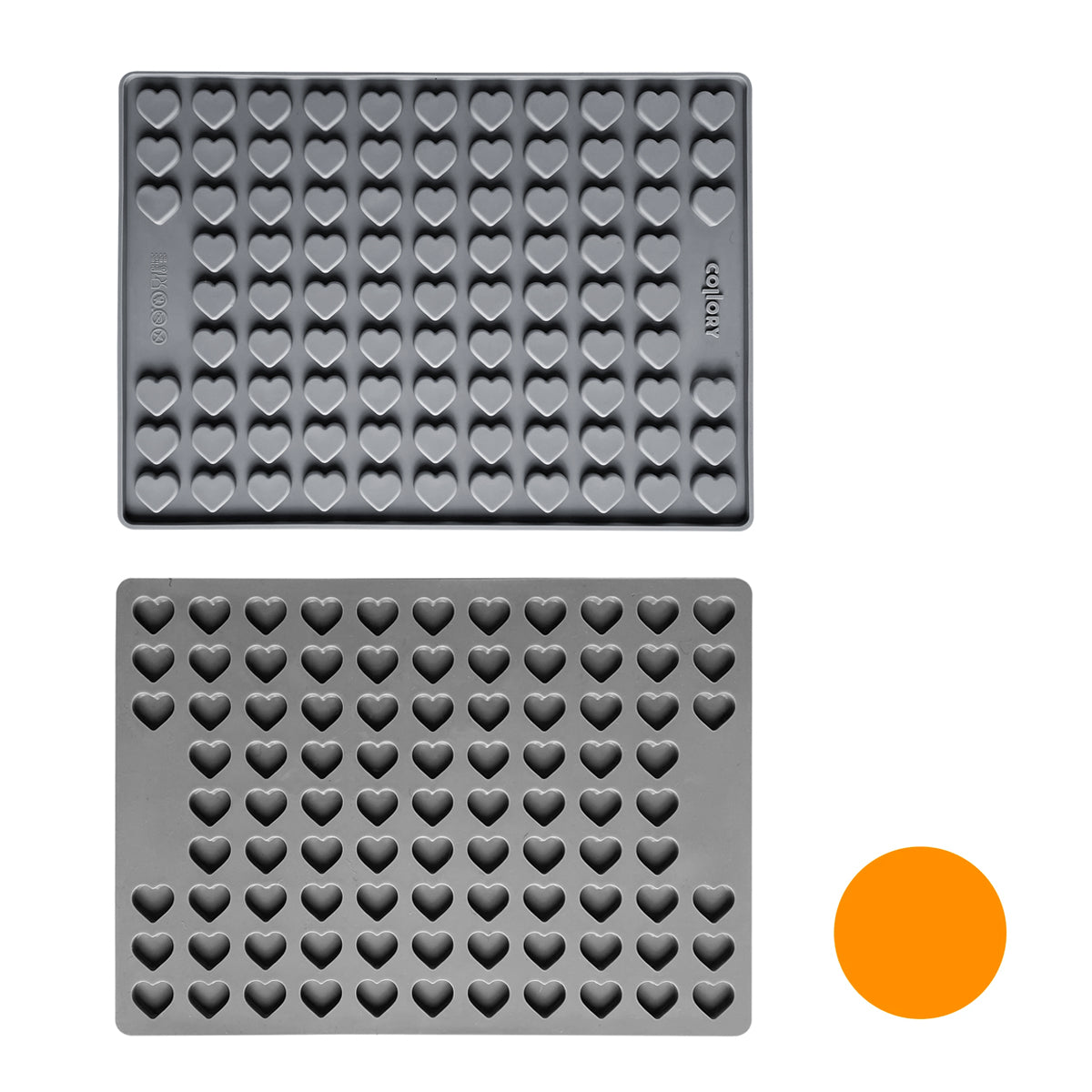 Collory Backmatten für Hundeleckerlis in Herzform