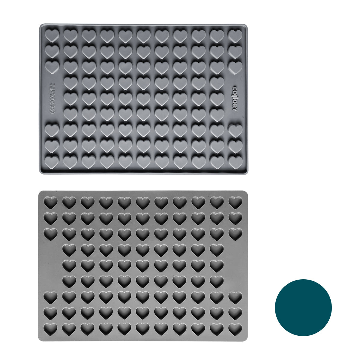 Collory Backmatten für Hundeleckerlis in Herzform