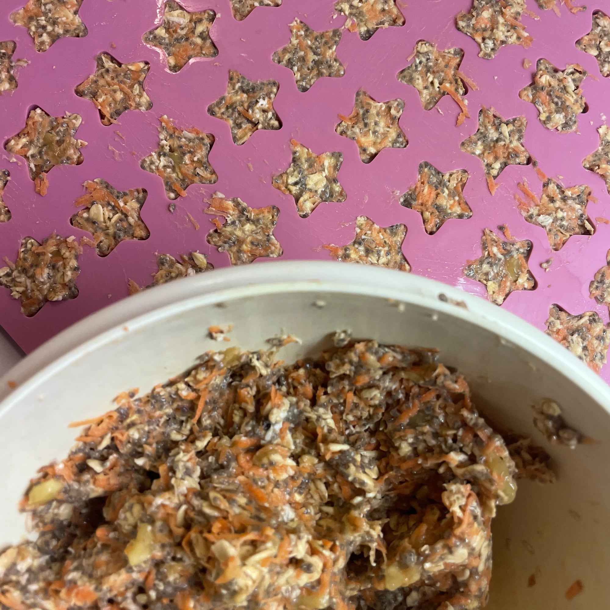 Backmatten für Sternform Leckerlis