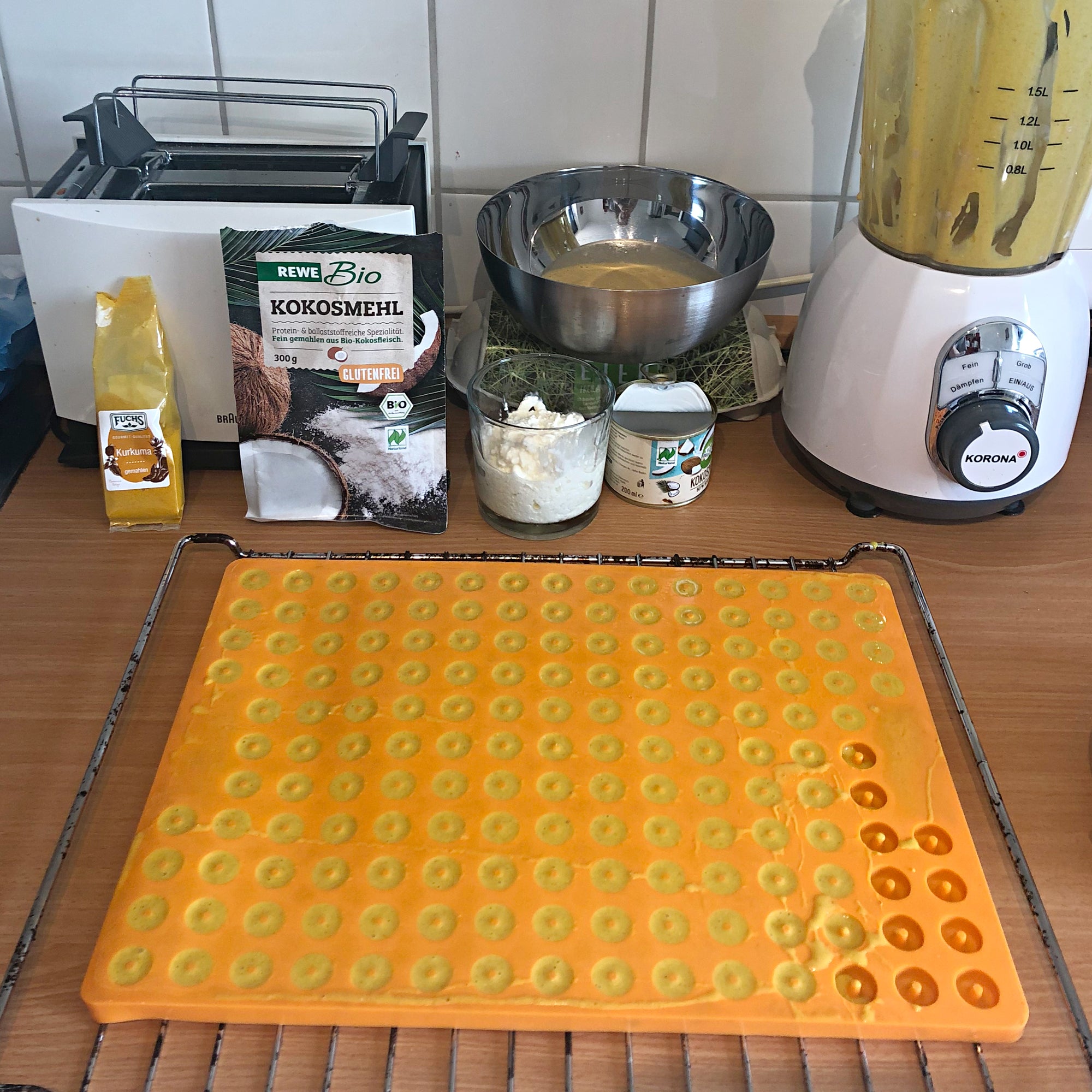 Collory Backmatten für Hundeleckerlis in Donatform