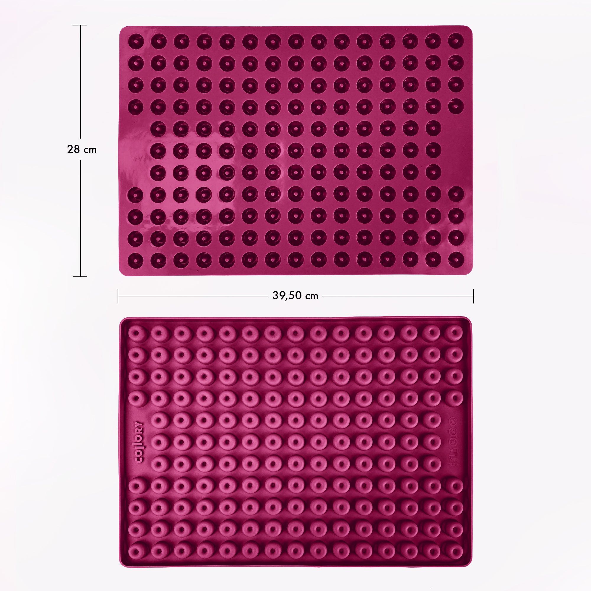 Collory Backmatten für Hundeleckerlis in Donatform