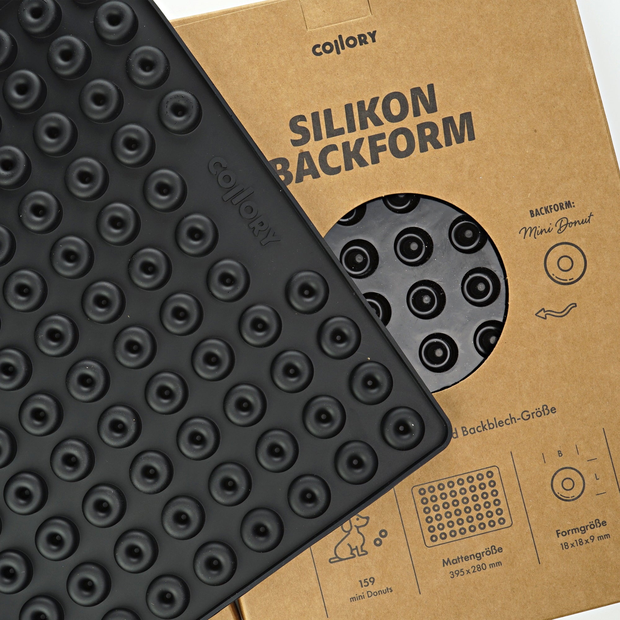 Collory Backmatten für Hundeleckerlis in Donatform