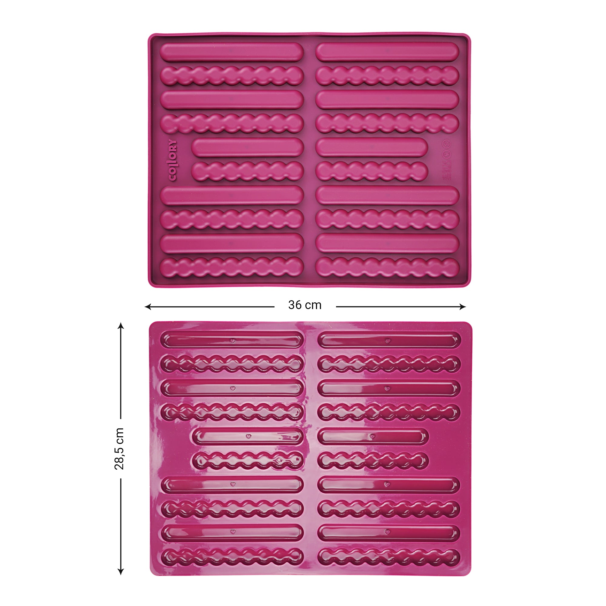 Collory Backmatten für Hundesnack in Stangenform
