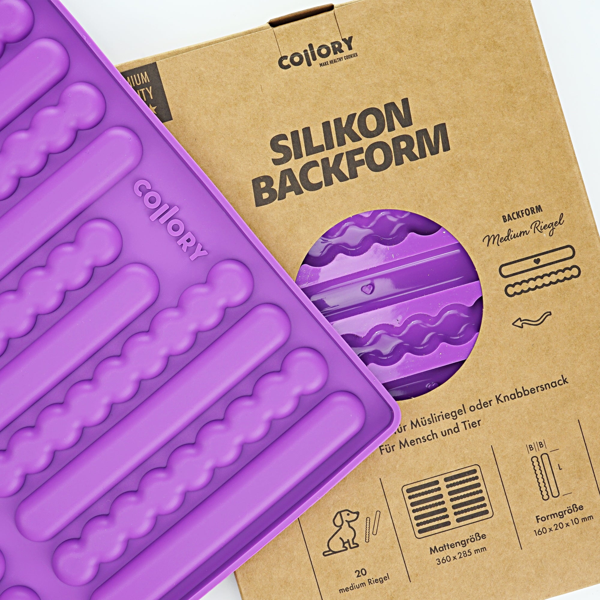 Collory Backmatten für Hundesnack in Stangenform