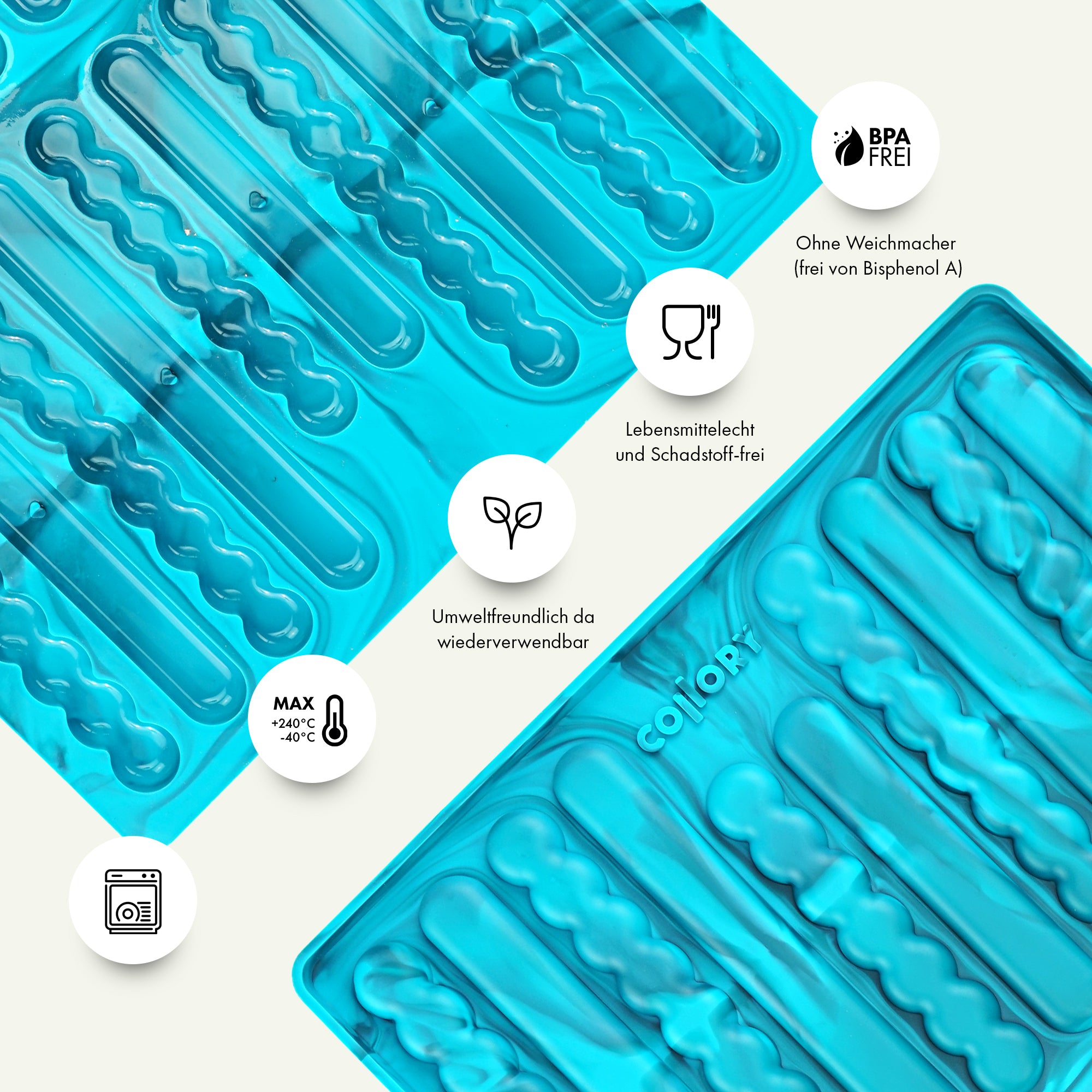 Collory Backmatten für Hundesnack in Stangenform