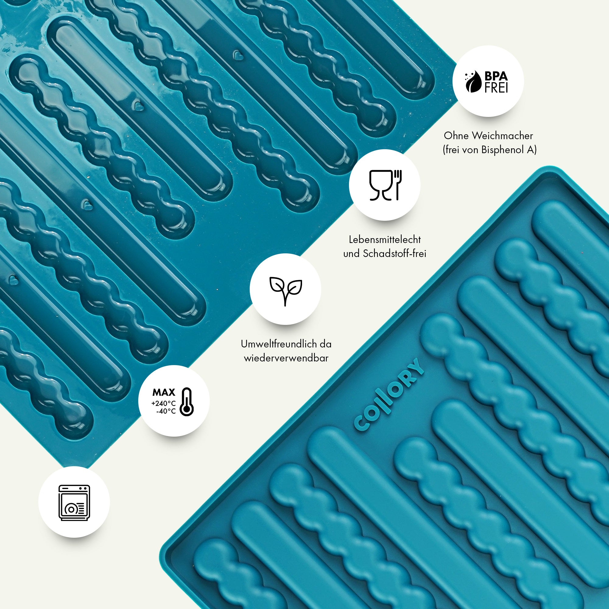Collory Backmatten für Hundesnack in Stangenform