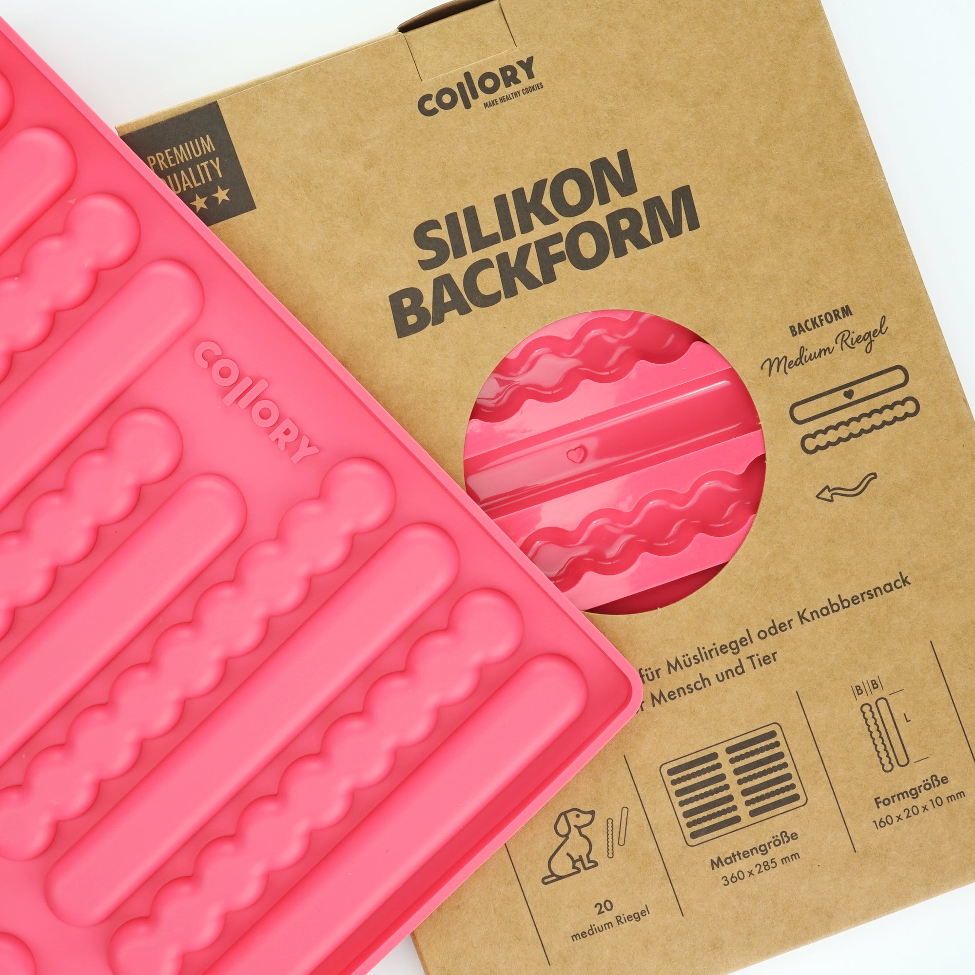 Collory Backmatten für Hundesnack in Stangenform