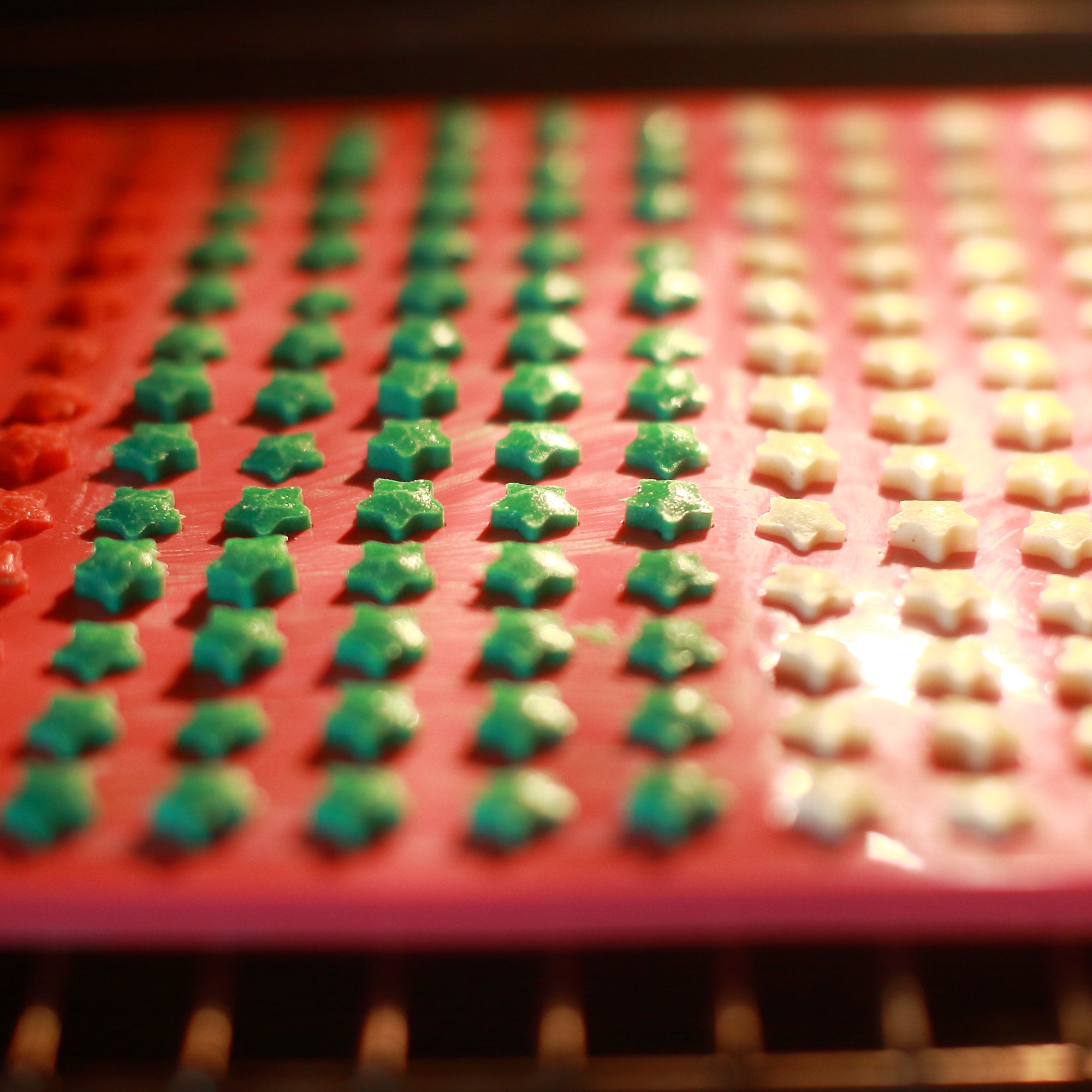 Backmatten für Sternform Leckerlis