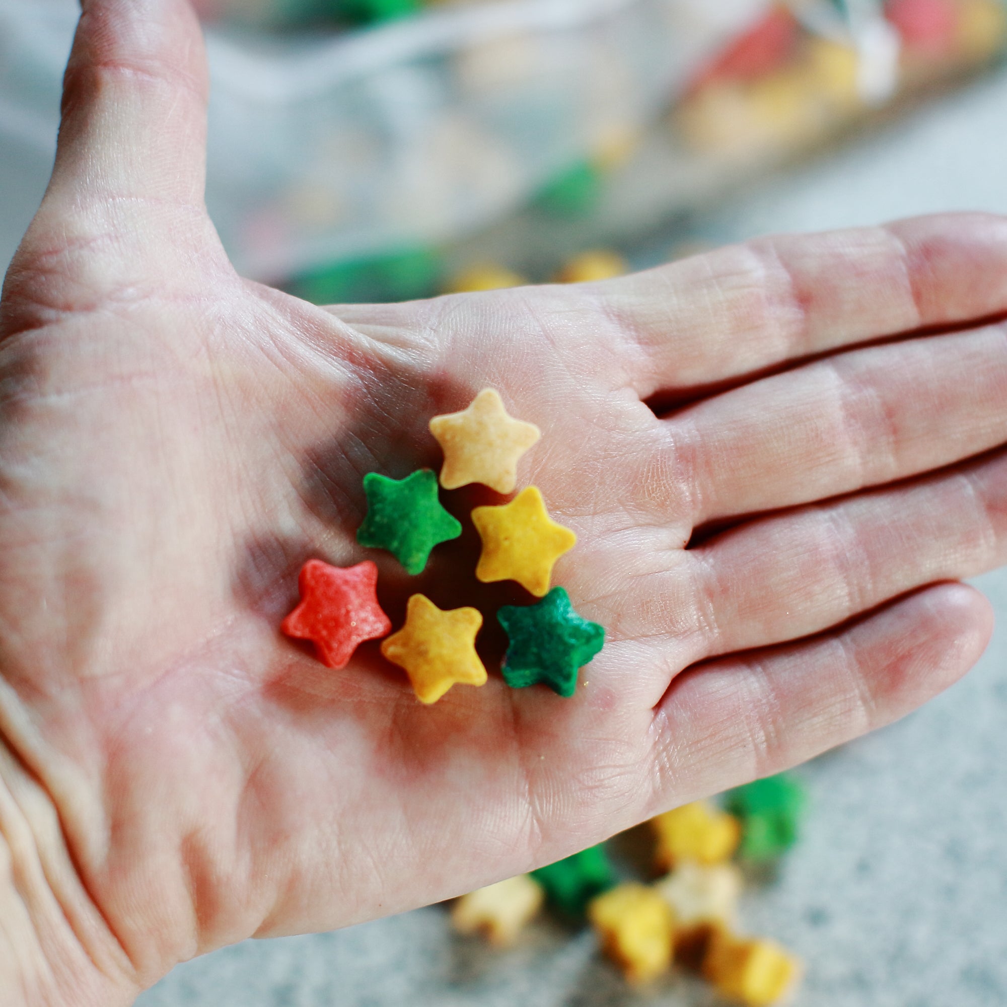 Backmatten für Sternform Leckerlis